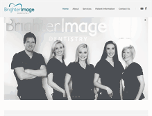 Tablet Screenshot of brighterimagedentistry.com